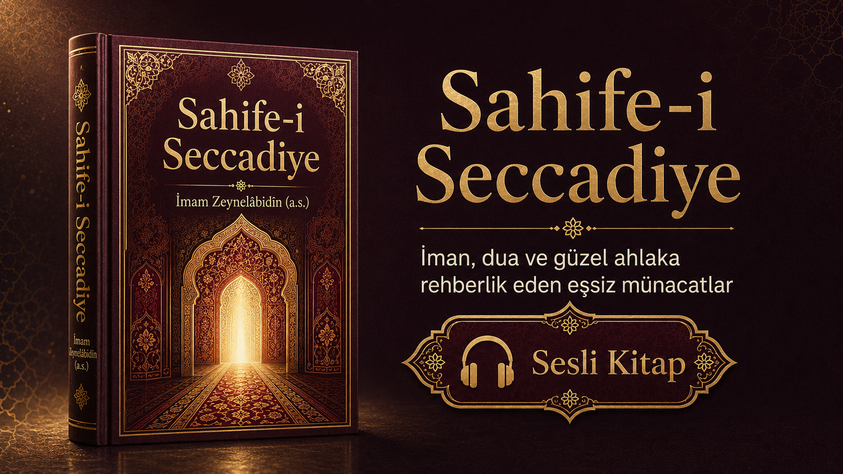 Sahife-i Seccadiye – İmam Zeynel Abidin’den Dualar (Sesli Kitap)